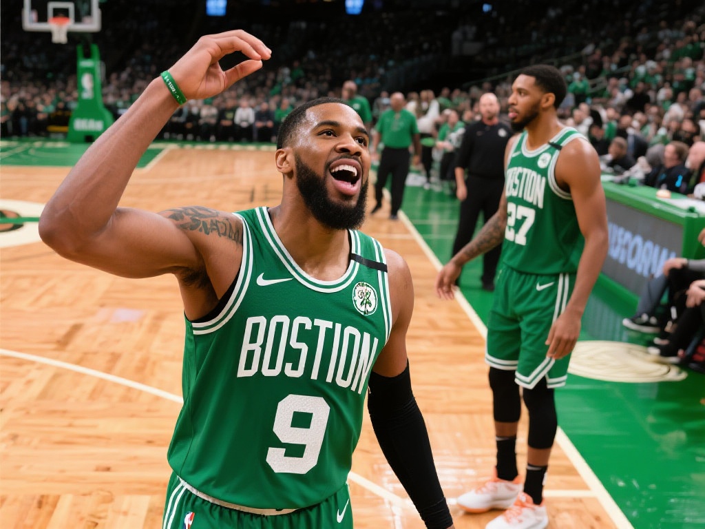 最近，NBA的赛场上掀起了一股凯尔特人旋